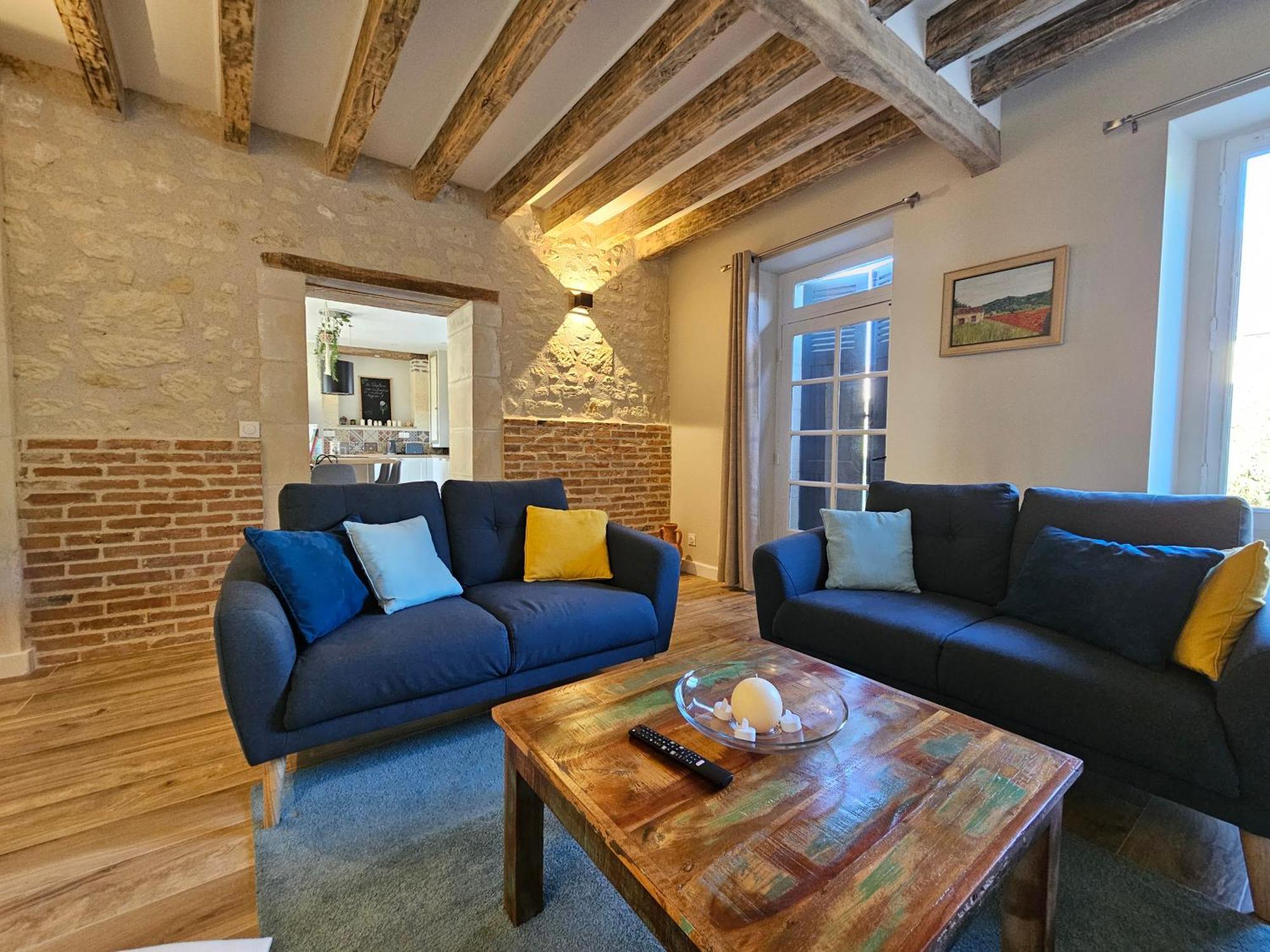 Les Peupliers Villa Noyers-sur-Cher Ngoại thất bức ảnh